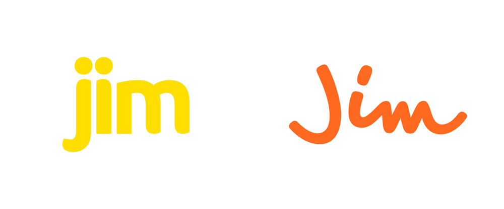 Jim電視臺(tái)新舊logo