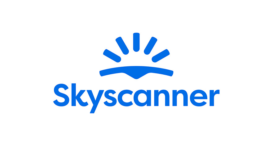 Skyscanner旅游平臺新標志