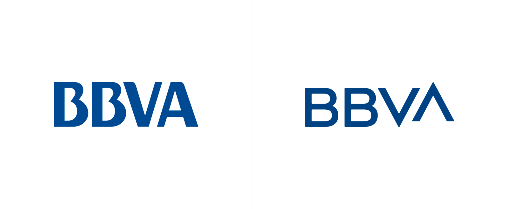 BBVA新舊標(biāo)志