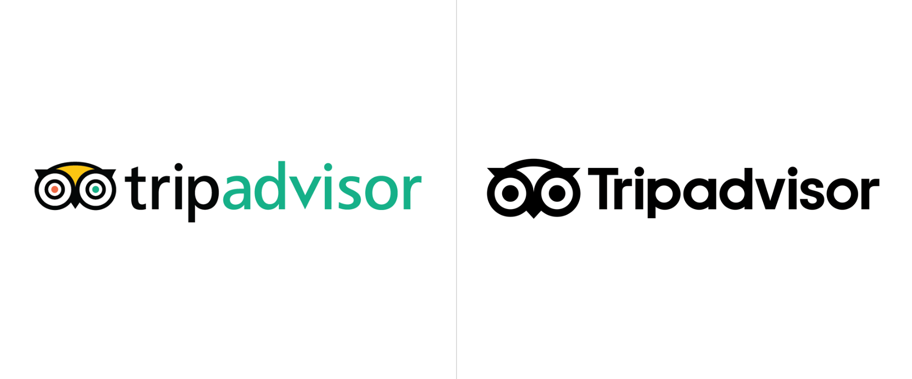 Tripadvisor新舊logo